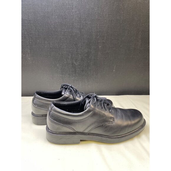Nunn Bush Men\'s Black Leather Casual Comfort Gel Shoes Size 8M SKU 5397